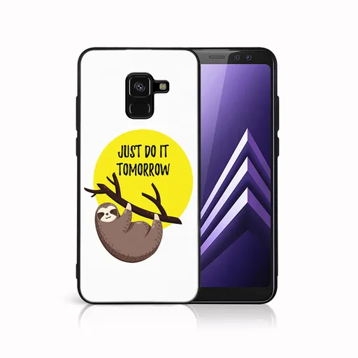 MY ART Ochranný kryt pre Samsung Galaxy A8 2018 (A530) SLOTH (188)