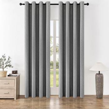 Draperie 4Home blackout Stripe gri , 150 x 250 cm, gri