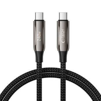 Tech-Protect UB10T kábel USB-C / USB-C 240W QC PD 1m, čierny