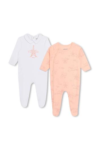 Bavlnené dupačky pre bábätká Kenzo Kids 2-pak