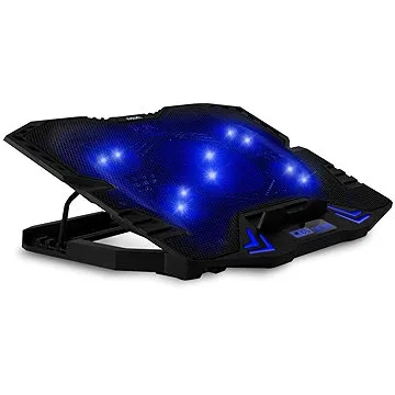 EVOLVEO Ania 5, chladiaci podstavec na notebook, modré podsvietenie (ANIA5)