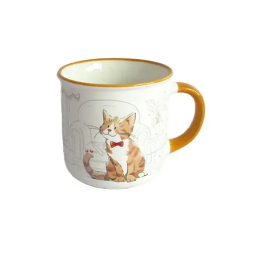 TORO Keramický hrnček 380ml mačička