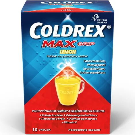 COLDREX MAXGRIP LEMON 10ks