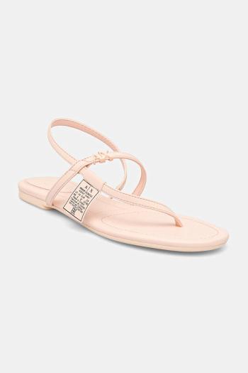 Sandále Armani Exchange ružová farba, XDP057 XV841 01081