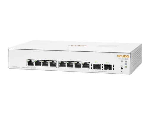 HPE Networking Instant On Switch 8p Gigabit 2p SFP (fanless) 1930