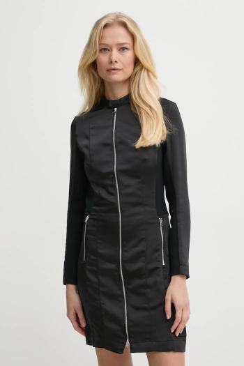 Šaty G-Star čierna farba, mini, priliehavá, D25449-D414