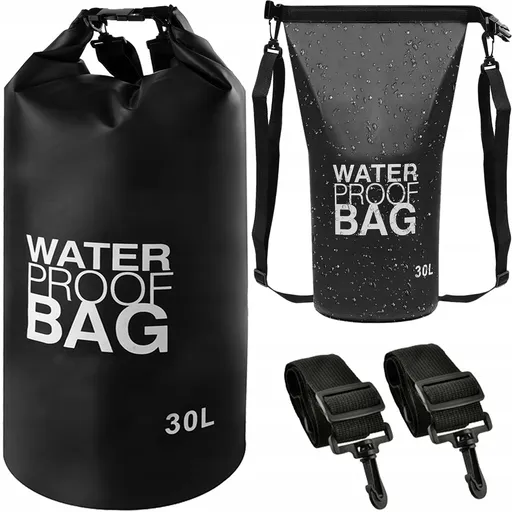 Vodotesný vak Dry Bag 30 l, Šedá