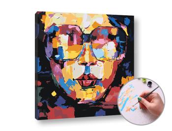 Malba podle čísel ŽENA S OČIMA | low difficulty