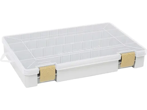 Westin krabička w3 tackle box grey/clear 27,5 x 18,5 x 4,5 cm