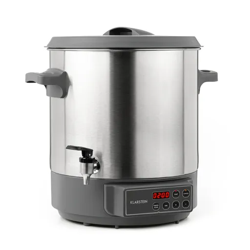 Klarstein Lady Marmalade, zavárací hrniec, dávkovač nápojov, 27 l, 100 °C, 12 h, nehrdzavejúa oceľ