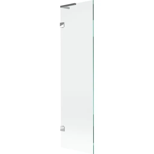 MEXEN/S - Lunar L vaňová zástena FIX 50 x 150, transparent, chróm 897L-050-000-01-00