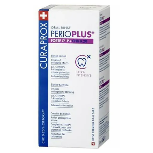 CURAPROX Perio PLUS+ Forte CHX 0,20% Ústna voda 200 ml