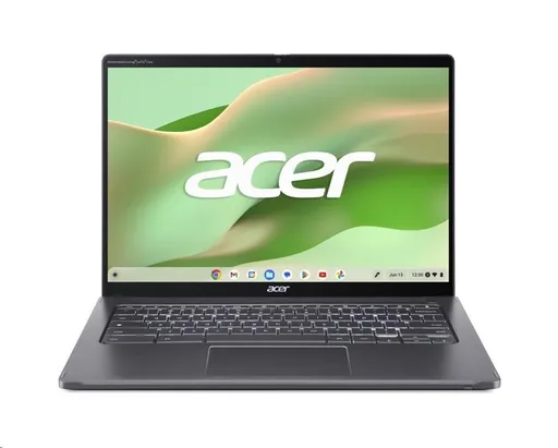 ACER NTB Chromebook Spin 714 (CP714-2WN-55L7), i5-1335U, 14" 1920x1200, 8GB, 256GB SSD, Iris Xe, Google Chrome OS, Steel Gray