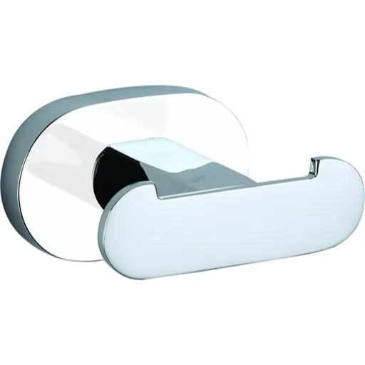 Dvojháčik RAV SLEZÁK chróm / biela YUA0102CB