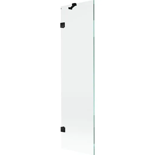 MEXEN/S - Lunar vaňová zástena FIX 50 x 150, transparent, čierna 897-050-000-70-00