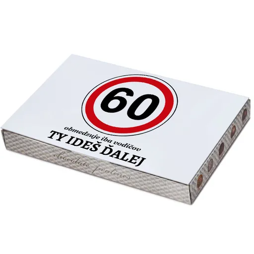 Bonboniera Ty ideš ďalej (vek: 60)