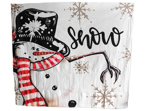 MAKRO - Prehoz 130x150cm, snehuliak