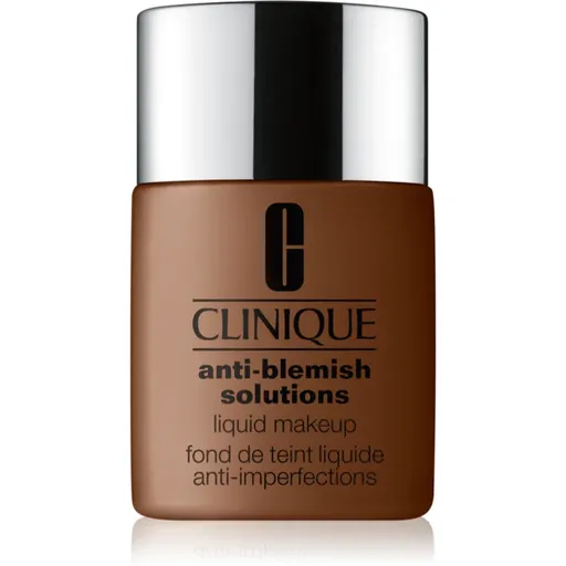 Clinique Anti-Blemish Solutions™ Liquid Makeup krycí make-up pre mastnú pleť so sklonom k akné odtieň WN 125 Mahogany 30 ml