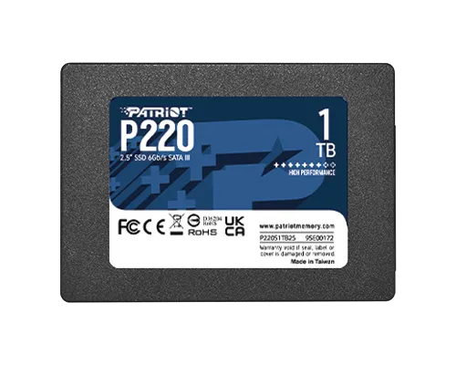PATRIOT P220/1TB/SSD/2.5"/SATA/3R