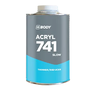 HB BODY 741 - Akrylátové riedidlo pomalé pomalé 1 L