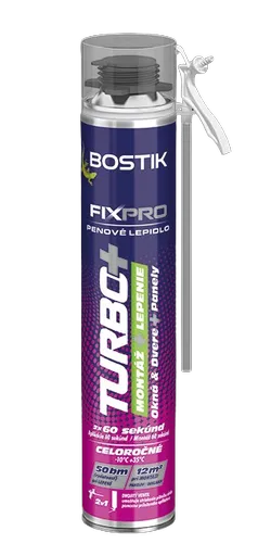 BOSTIK FIXPRO TURBO+ - Rýchlo tuhnúce montážne lepidlo 0,75 L
