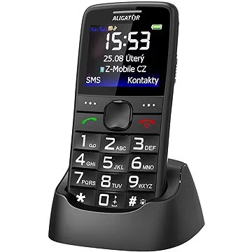 Aligator A675 Senior čierny (A675BK)