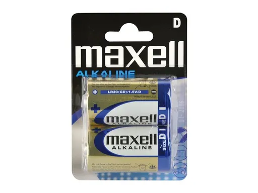 MAXELL Alkaline D 2ks 35009652