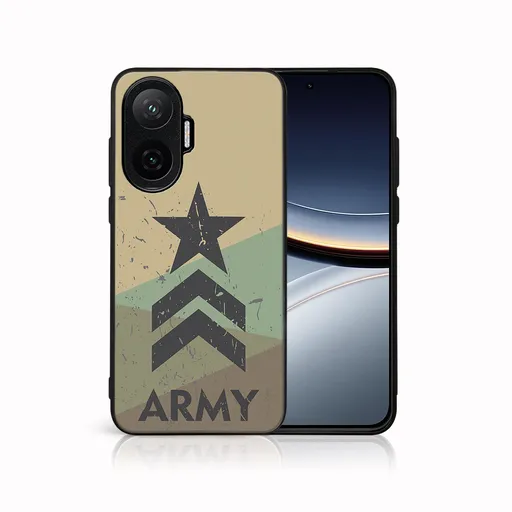 MY ART Ochranný kryt pre Xiaomi Poco F7 ARMY (236)