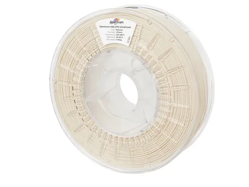 Spectrum 81570 filament, LW-ASA UltraFoam, 1.75mm, NATURAL, 0.75kg