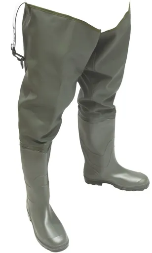 Mistrall brodiaci čižmy pvc khaki - 43