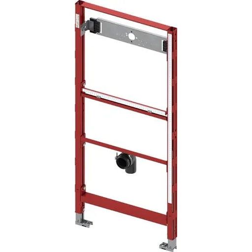 Montážní prvek pisoáru TECEprofil se splachovacím ventilem, stavební výška 1120 mm