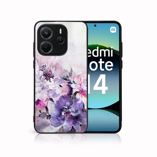 MY ART Ochranný kryt pre Xiaomi Redmi Note 14 PEONIES (156)