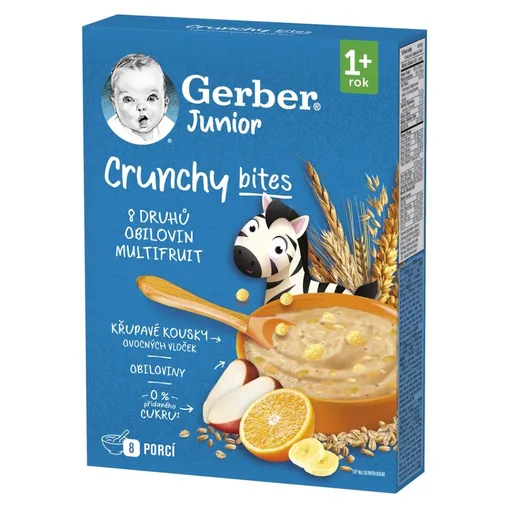 GERBER Junior nemliečna kaša ovocná 12m + 200 g