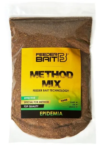 Feederbait methodmix epidemia csl dark 800 g