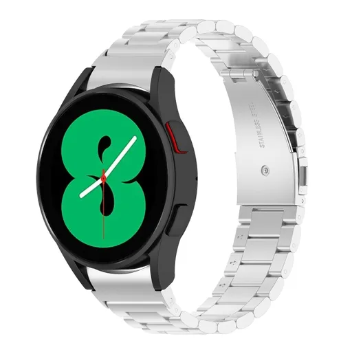 CLASSIC Kovový remienok pre  Samsung Galaxy Watch 7 (40mm / 44mm) strieborný