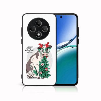 MY ART Kryt s vianočným dizajnom Oppo Reno12 FS 5G MERRY CHRISTMAS (074)