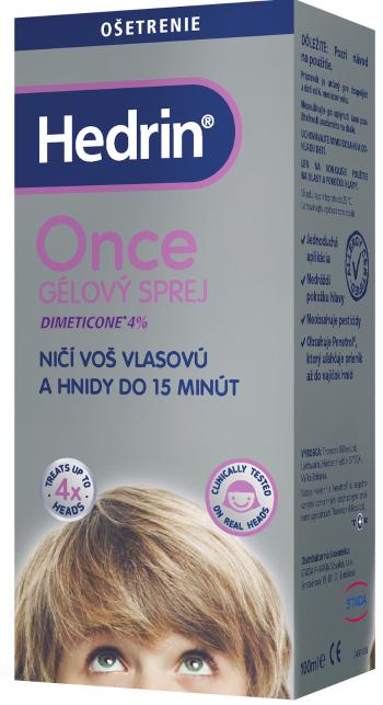 HEDRIN Once Spray gel proti všiam a hnidám 100 ml