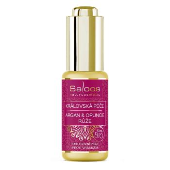 SALOOS Argan & Opuncia Ruža 100 % bio − Bio kráľovská starostlivosť 20 ml