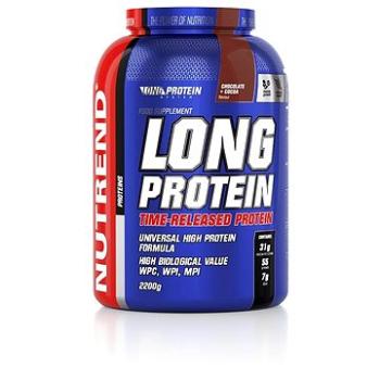 Nutrend Long Protein, 2 200 g, čokoláda + kakao (8594073178831)