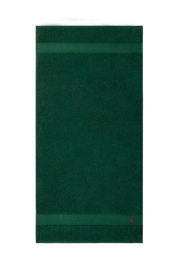Bavlnený uterák Ralph Lauren Polo Player College Green 70 x 140 cm zelená farba