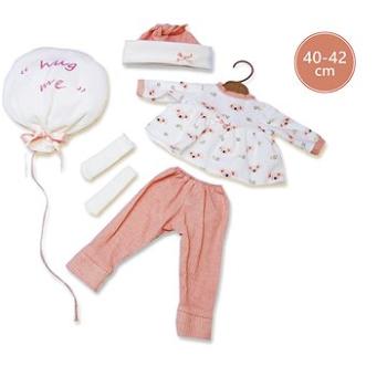 Llorens M740-96 oblečenie pre bábiku bábätko New Born veľkosti 40 – 42 cm (8426265874965)