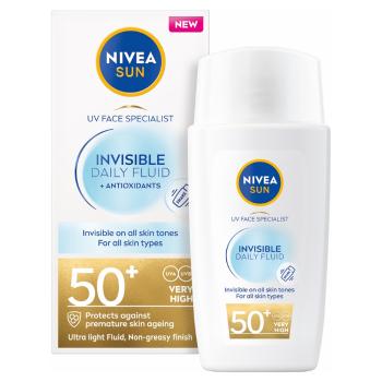 NIVEA Sun Pleťový krém Specialist Invisible Daily Fluid OF 50+ 40 ml