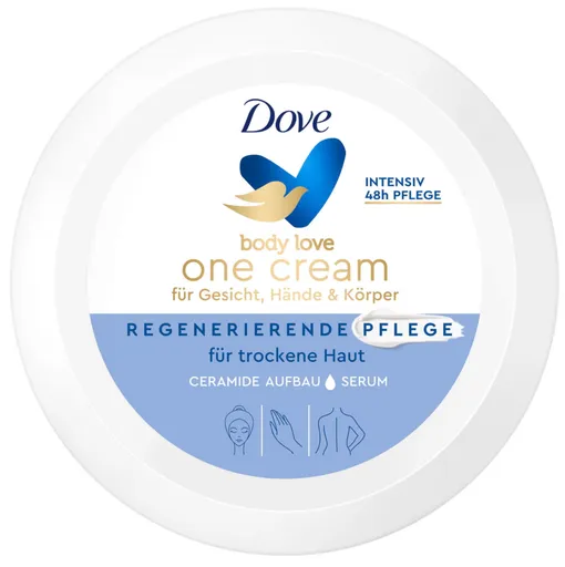 DOVE BODY LOVE REGENERATING - Ošetrujúci telový krém 0,25 L