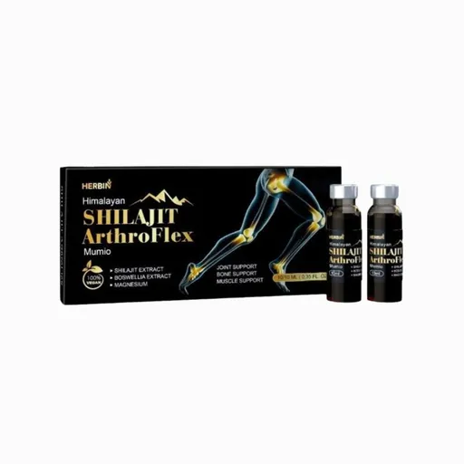 HealthNA Himalájske MUMIO (Shilajit) doplnok stravy ArthroFLEX - 10ks x10 ml - Herbin