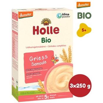 HOLLE BIO krupičná kaša 3 ks (7640104952145)