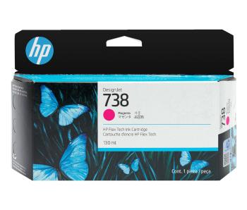 HP 738 498N6A purpurová (magenta) originálna cartridge