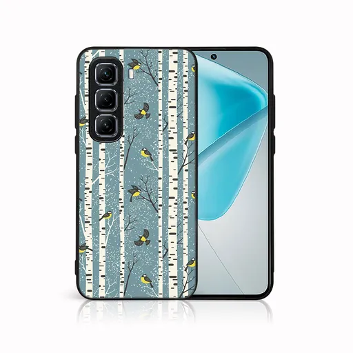 MY ART Kryt s vianočným dizajnom Infinix Hot 50 5G BIRCH (072)