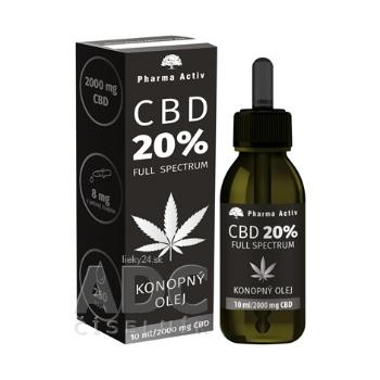 Pharma Activ CBD 20% Full Spectrum KONOPNÝ OLEJ