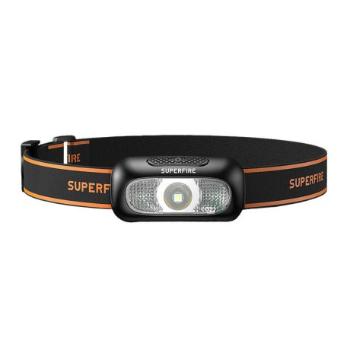 Superfire HL05-D čelovka 110lm, čierna (HL05-D)