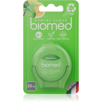 Biomed Dental Floss dentální nit Mint and Yuzu 50 m